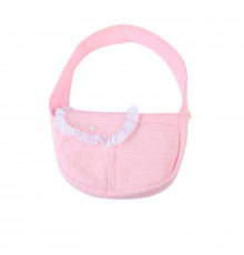 Слинг-переноска для котов и собак SY-2022-0502 Pink L (43*11*29 см)