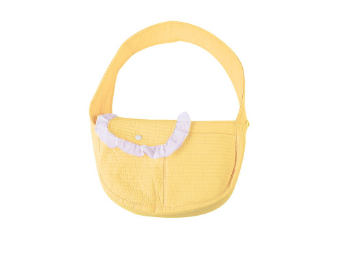 Слинг-переноска для котов и собак SY-2022-0502 Yellow S (37*11*23 см)