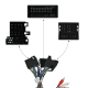Штатная магнитола Lesko для Audi A4 II (B6) 2000-2006 экран 9" 2/32Gb Wi-Fi GPS Base