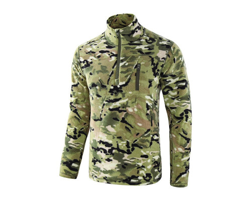 Тактическая кофта флис A973 Camouflage CP M