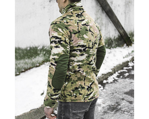 Тактическая кофта флис A973 Camouflage CP M