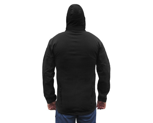Тактическая куртка Soft Shell A001 Black 5XL
