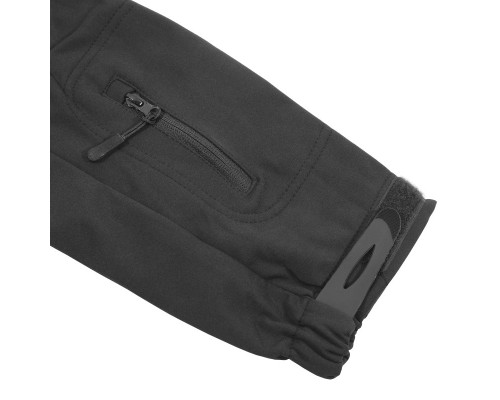 Тактическая куртка Soft Shell A001 Black 5XL