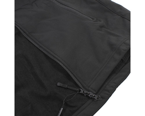 Тактическая куртка Soft Shell A001 Black L