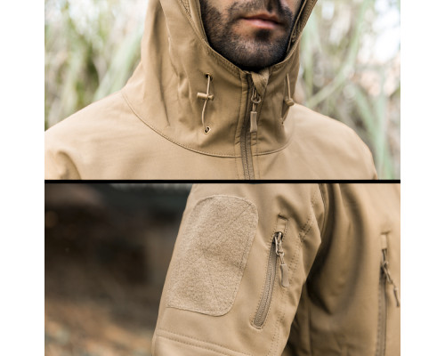 Тактическая куртка Pave Hawk PLY-6 Sand Khaki 3XL