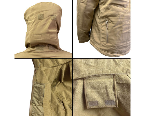Тактическая куртка Pave Hawk PLY-6 Sand Khaki 3XL