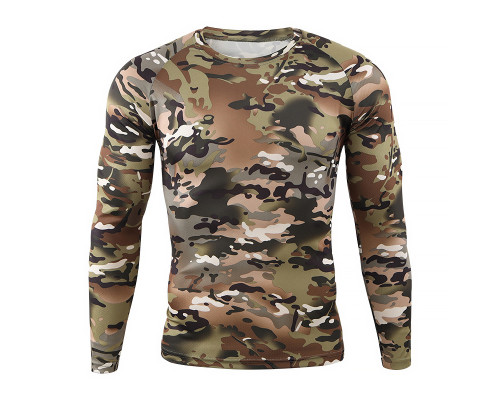 Тактический лонгслив с длинным рукавом A659 Camouflage CP 3XL