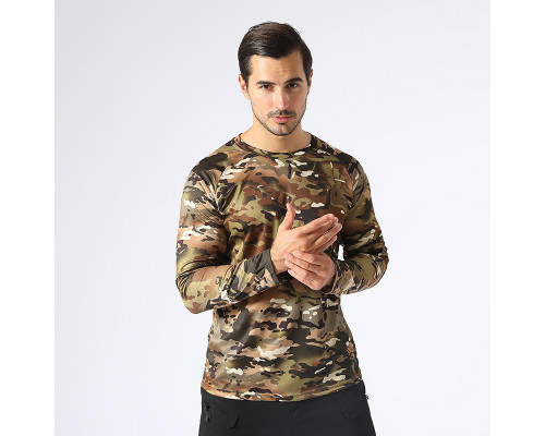 Тактический лонгслив с длинным рукавом A659 Camouflage CP 3XL