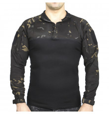 Рубашка тактическая убокс Pave Hawk PLY-11 Camouflage Black S