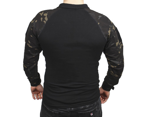 Рубашка тактическая убокс Pave Hawk PLY-11 Camouflage Black XL