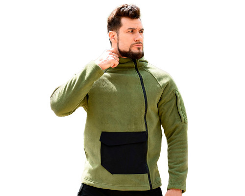 Тактическая флисовая толстовка Han-Wild HW021 Green 2XL
