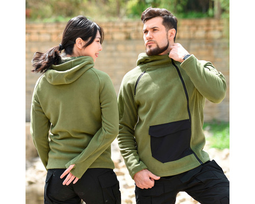 Тактическая флисовая толстовка Han-Wild HW021 Green 2XL