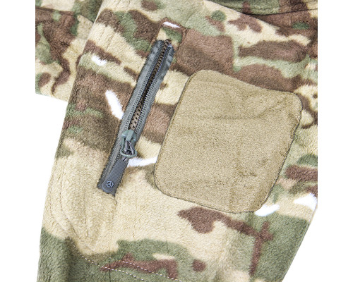Тактическая флисовая кофта военная толстовка армейская S.archon HSD06 Camouflage CP M