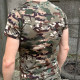 Тактическая футболка с коротким рукавом A159 Camouflage CP M