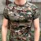 Тактическая футболка с коротким рукавом A159 Camouflage CP M
