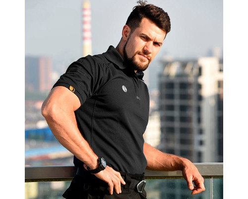 Тактическая футболка Han-Wild 00258 Black S