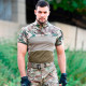 Тактическая футболка Han-Wild HW021 Camouflage CP S
