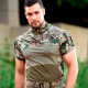 Тактическая футболка Han-Wild HW021 Camouflage CP S