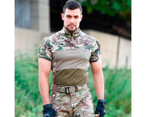 Тактическая футболка Han-Wild HW021 Camouflage CP XL
