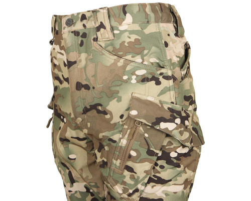 Зимние тактические штаны Soft shell S.archon X9JRK Camouflage CP на флисе 3XL
