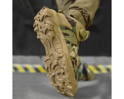 Ботинки тактические 661 автоматическая пряжка Camouflage CP 42