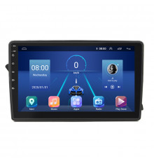 Штатная магнитола Lesko для Audi A4 IV (B8) Рестайлинг 2011-2015 экран 9" 4/64Gb 4G Wi-Fi GPS Top