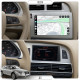 Штатная магнитола Lesko для Audi A6 allroad II (C6) 2006-2008 экран 9" 6/128Gb 4G Wi-Fi GPS Top
