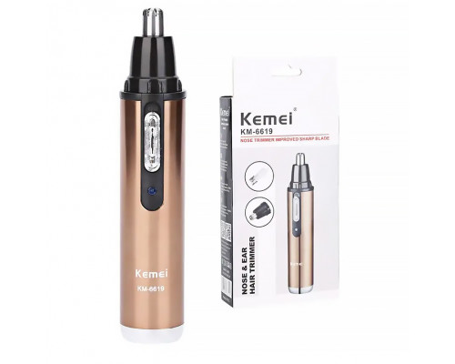 Универсальный триммер для стрижки волос и бороды Kemei KM-6619