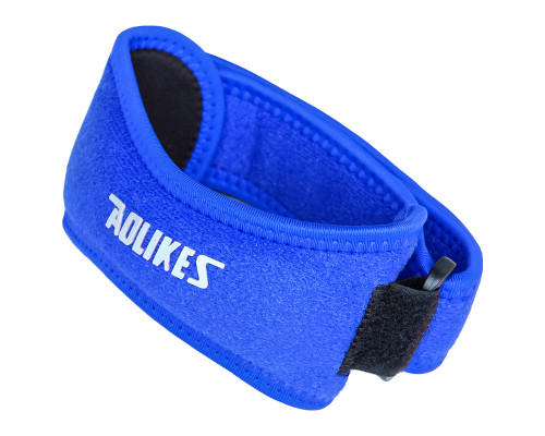 Фиксатор на коленную чашечку AOLIKES A-7919 Blue