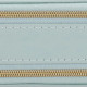 Шкатулка Casegrace SP-01167 для украшений и ювелирных изделий портативная с зеркалом и двойной молнией 11,5*8,5*5 см Blue