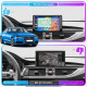 Штатная магнитола Lesko для Audi Q3 I (8U) 2011-2014 экран 9" 4/64Gb CarPlay 4G Wi-Fi GPS Prime