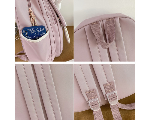 Рюкзак подростковый 21727 Зайка 20L Pink