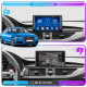 Штатная магнитола Lesko для Audi Q3 I (8U) 2011-2014 экран 9" 4/64Gb 4G Wi-Fi GPS Top