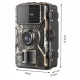 Фотопастка Suntekcam DL-100 (12 Мп, 2" дисплей), захист IP66. Камера з датчиком руху та нічною зйомкою.