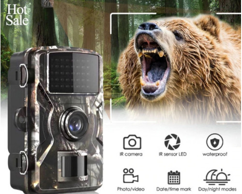 Фотопастка Suntekcam DL-100 (12 Мп, 2" дисплей), захист IP66. Камера з датчиком руху та нічною зйомкою.