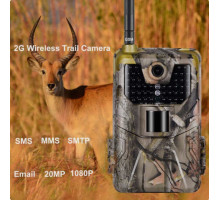 Фотопастка Suntek HC 900M з кутом огляду 120°, GSM модуль G2, нічна зйомка та датчик руху.