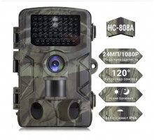 Фотопастка Suntek HC-808A з кутом огляду 120°, датчиком руху, нічним знімком та захистом IP65 — камера для охорони на відстані до 20 метрів.