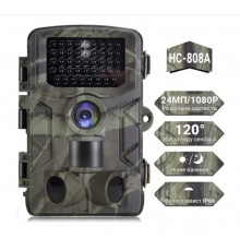 Фотопастка Suntek HC-808A з кутом огляду 120°, датчиком руху, нічним знімком та захистом IP65 — камера для охорони на відстані до 20 метрів.