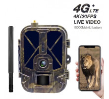4G фотоловушка HC940 LTE PRO з передачею даних, акумулятором 10000mAh, відео 4K та фото 30 МП