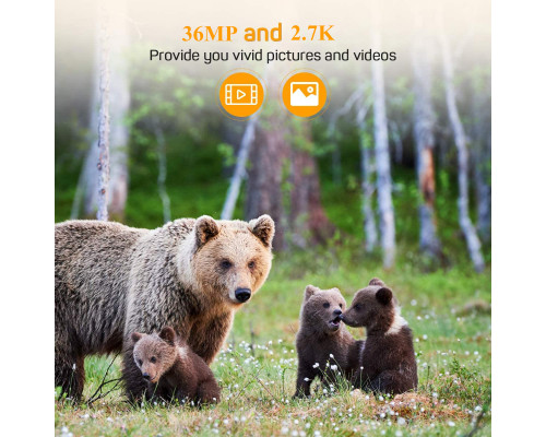 Фотопастка Suntek WiFi802 Plus з дальністю до 20 м, кут огляду 90°, захист IP65.