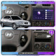 Штатная магнитола Lesko для Hyundai Avante III 2000-2003 экран 9" 2/32Gb Wi-Fi GPS Base