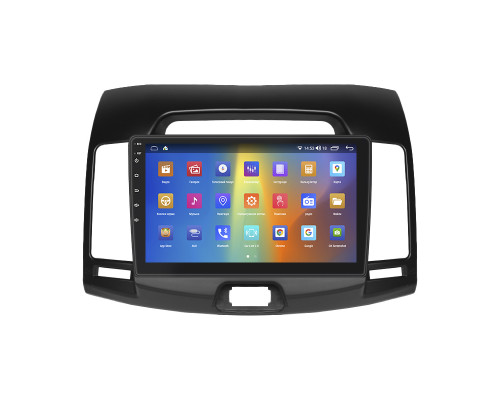 Штатная магнитола Lesko для Hyundai Avante IV 2006-2010 экран 9" 2/32Gb CarPlay 4G Wi-Fi GPS Prime