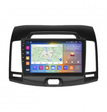 Штатная магнитола Lesko для Hyundai Avante IV 2006-2010 экран 9" 4/64Gb CarPlay 4G Wi-Fi GPS Prime