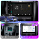 Штатная магнитола Lesko для Audi RS 4 II (B7) 2005-2009 экран 9" 6/128Gb 4G Wi-Fi GPS Top