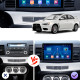 Штатная магнитола Lesko для Mitsubishi Lancer X Рестайлинг 2 2015-2017 экран 10" 6/128Gb 4G Wi-Fi GPS Top