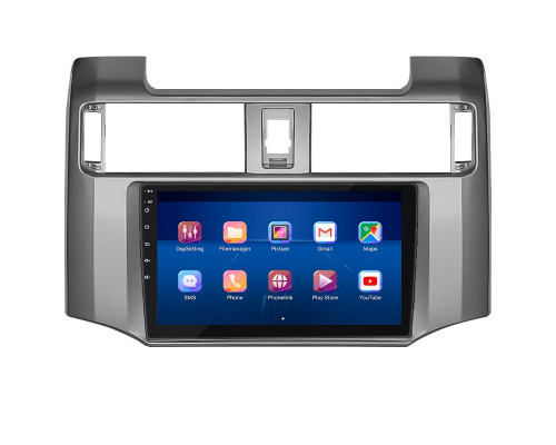 Штатная магнитола Lesko для Toyota 4Runner V 2009-2013 экран 9" 2/32Gb Wi-Fi GPS Base