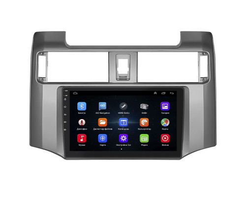Штатная магнитола Lesko для Toyota 4Runner V Рестайлинг 2013-н.в. экран 9" 1/16Gb Wi-Fi GPS Base