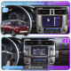 Штатная магнитола Lesko для Toyota 4Runner V Рестайлинг 2013-н.в. экран 9" 1/16Gb Wi-Fi GPS Base