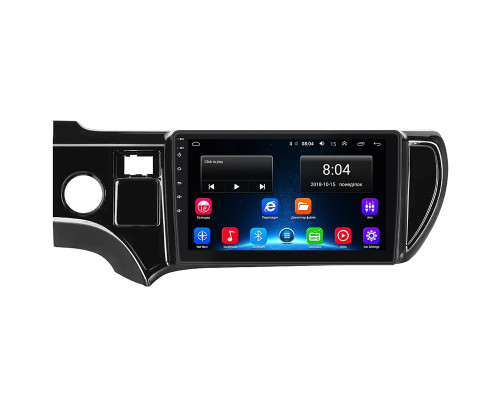 Штатная магнитола Lesko для Toyota Aqua I Рестайлинг 2 2017-2021 экран 9" 2/32Gb Wi-Fi GPS Base