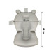 Матрасик коврик для ребенка в ванночку с креплениями Bestbaby 340 Blue Bears